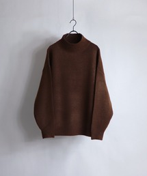 Confirm / コンファーム ウールタッチルーズタートルニット