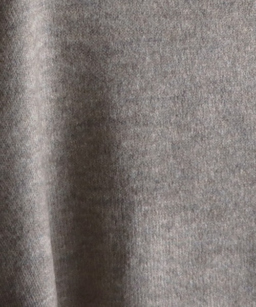 Confirm（コンファーム）の「Confirm / コンファーム ウールタッチルーズタートルニット（ニット/セーター・メンズ・モカ/チョコ/ナチュラル/グレイッシュベージュ・M/L）」の13枚目の写真