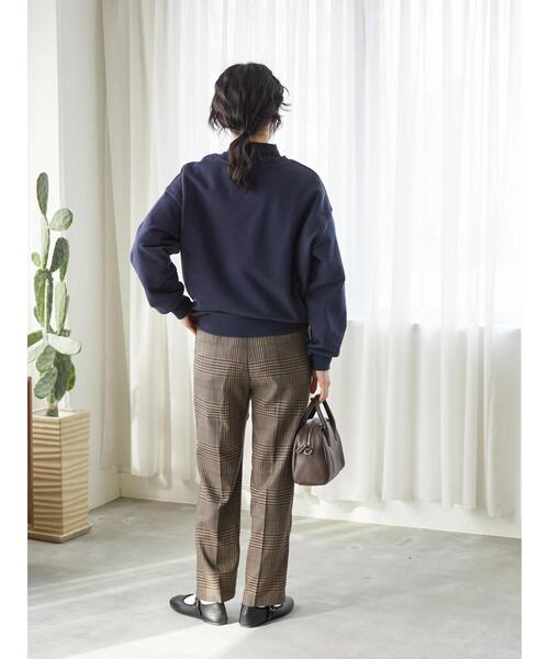 AMERICAN HOLIC（アメリカンホリック）の「サイドゴムチェックストレートパンツ（その他パンツ・レディース・ブラック系その他3/ブラウン系その他4・S/M/L）」の20枚目の写真