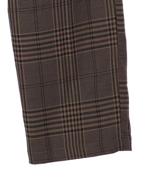 AMERICAN HOLIC（アメリカンホリック）の「サイドゴムチェックストレートパンツ（その他パンツ・レディース・ブラック系その他3/ブラウン系その他4・S/M/L）」の11枚目の写真