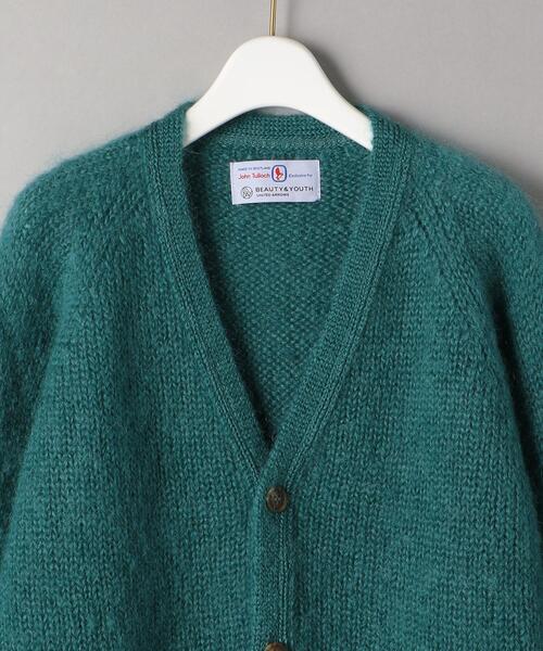 JOHN TULLOCH(ジョンタロック)の「<JOHN TULLOCH>モヘヤ Vネックカーディガン(カーディガン/ボレロ・レディース・レッド/ライム/ダークグリーン・FREE)」の16枚目の写真