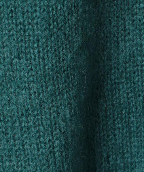 JOHN TULLOCH(ジョンタロック)の「<JOHN TULLOCH>モヘヤ Vネックカーディガン(カーディガン/ボレロ・レディース・レッド/ライム/ダークグリーン・FREE)」の7枚目の写真