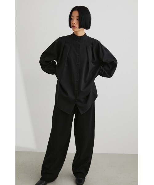 STYLEMIXER（スタイルミキサー）の「リラックスウォームニットパンツ（その他パンツ・レディース・ブラック/ベージュ/グリーン・SMALL/MEDIUM）」の4枚目の写真