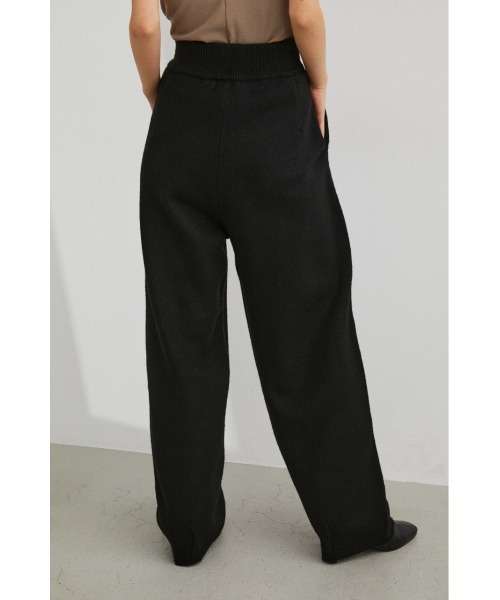 STYLEMIXER（スタイルミキサー）の「リラックスウォームニットパンツ（その他パンツ・レディース・ブラック/ベージュ/グリーン・SMALL/MEDIUM）」の6枚目の写真