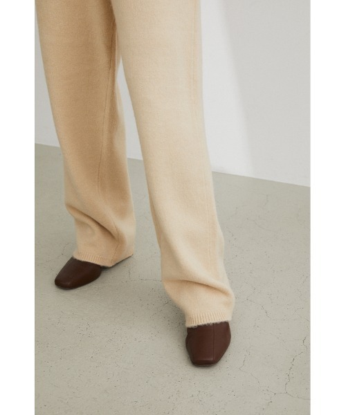 STYLEMIXER（スタイルミキサー）の「リラックスウォームニットパンツ（その他パンツ・レディース・ブラック/ベージュ/グリーン・SMALL/MEDIUM）」の12枚目の写真
