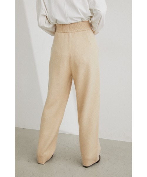 STYLEMIXER（スタイルミキサー）の「リラックスウォームニットパンツ（その他パンツ・レディース・ブラック/ベージュ/グリーン・SMALL/MEDIUM）」の13枚目の写真