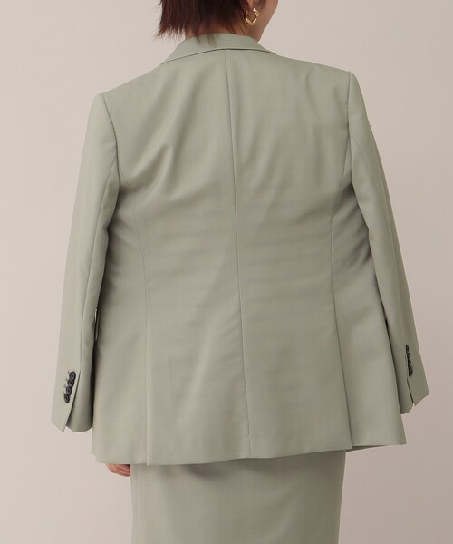 UNTITLED（アンタイトル）の「◆【STORY掲載】マニッシュトロピカル ベーシックジャケット（テーラードジャケット・レディース・ブラック/グレー・00/01/02/03）」の16枚目の写真