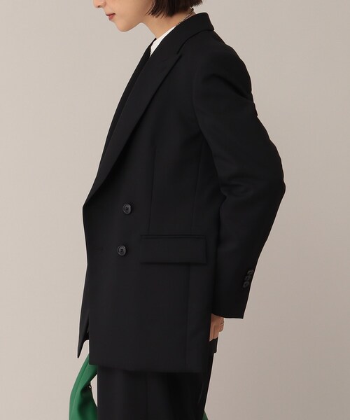 UNTITLED（アンタイトル）の「◆【STORY掲載】マニッシュトロピカル ベーシックジャケット（テーラードジャケット・レディース・ブラック/グレー・00/01/02/03）」の11枚目の写真