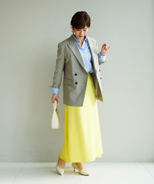 UNTITLED（アンタイトル）の「◆【STORY掲載】マニッシュトロピカル ベーシックジャケット（テーラードジャケット・レディース・ブラック/グレー・00/01/02/03）」の4枚目の写真