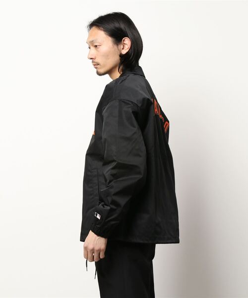 Right-on（ライトオン）の「【MLB】コーチジャケット（その他アウター・メンズ・ブルー/ネイビー/ブラック・M/L）」の4枚目の写真