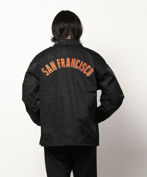 Right-on（ライトオン）の「【MLB】コーチジャケット（その他アウター・メンズ・ブルー/ネイビー/ブラック・M/L）」の7枚目の写真