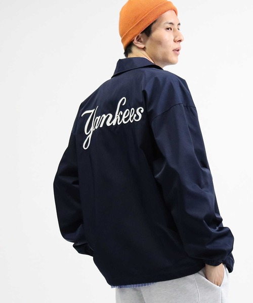 Right-on（ライトオン）の「【MLB】コーチジャケット（その他アウター・メンズ・ブルー/ネイビー/ブラック・M/L）」の13枚目の写真