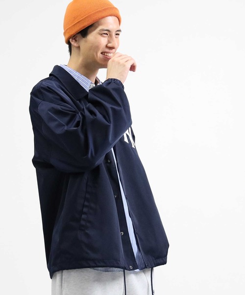 Right-on（ライトオン）の「【MLB】コーチジャケット（その他アウター・メンズ・ブルー/ネイビー/ブラック・M/L）」の14枚目の写真