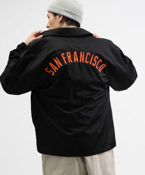 Right-on（ライトオン）の「【MLB】コーチジャケット（その他アウター・メンズ・ブルー/ネイビー/ブラック・M/L）」の11枚目の写真