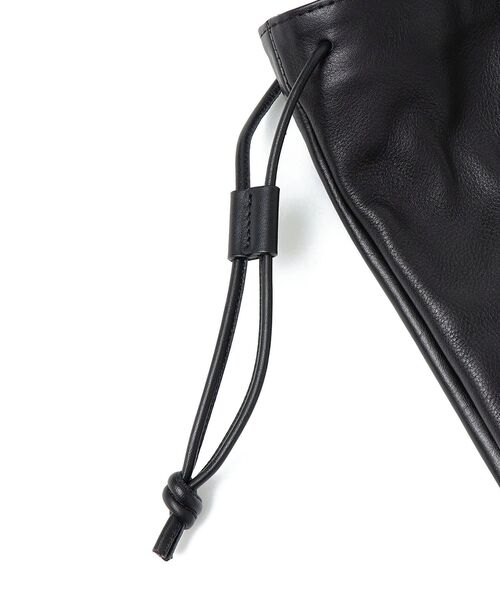 MARROW（マロウ）の「MARROW:STRING TOTE（トートバッグ・レディース・ブラック・ONE SIZE）」の6枚目の写真