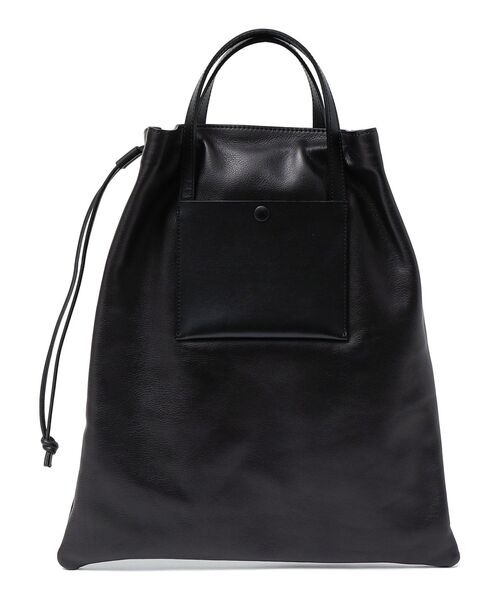 MARROW（マロウ）の「MARROW:STRING TOTE（トートバッグ・レディース・ブラック・ONE SIZE）」の9枚目の写真