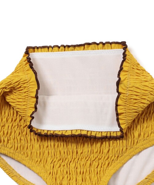 B:MING by BEAMS(ビーミングバイビームス)の「B:MING by BEAMS / シャーリング スイム タンキニ(100~140cm)(水着・キッズ・ピンク系その他/マスタード・130/120/140/110/100)」の18枚目の写真