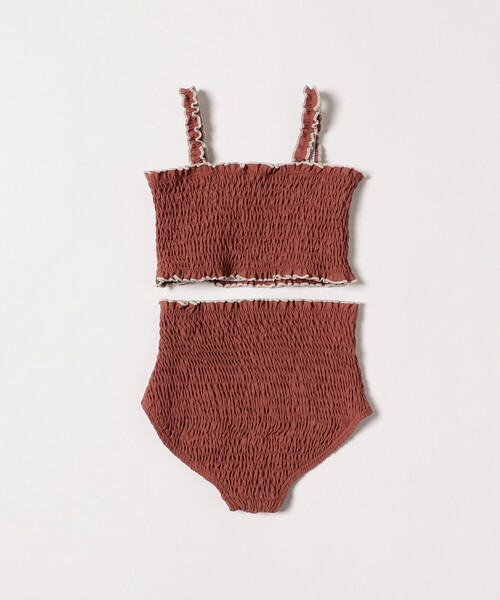 B:MING by BEAMS(ビーミングバイビームス)の「B:MING by BEAMS / シャーリング スイム タンキニ(100~140cm)(水着・キッズ・ピンク系その他/マスタード・130/120/140/110/100)」の21枚目の写真