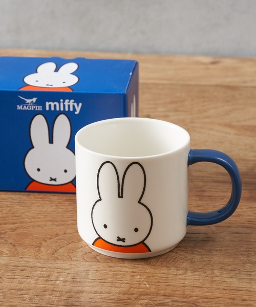 BIRTHDAY BAR(バースデイバー)の「MIFFY MUG マグカップ(グラス/マグカップ/タンブラー・レディース・ブルー/イエロー・フリー)」の1枚目の写真