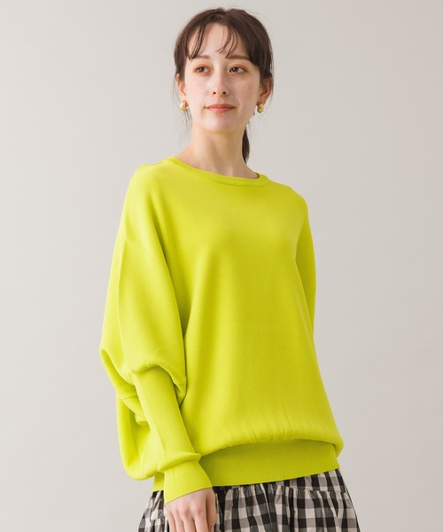 margaux（マルゴー）の「【KATHARINE ROSS】margaux ボリュームスリーブカラーニットプルオーバー（ニット/セーター・レディース・ホワイト/イエロー/ブルー・MEDIUM）」の16枚目の写真