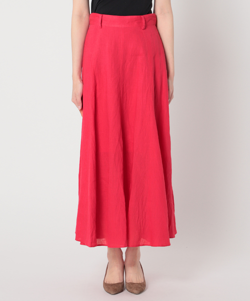 plage(プラージュ)の「Slit Linen スカート◆(スカート・レディース・ホワイト/ブラック/ピンク/バーガンディー・38/36/34)」の22枚目の写真