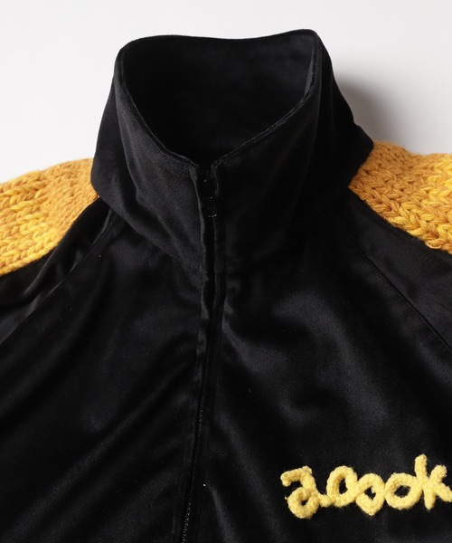 amok（アモク）の「KNIT TRACK JACKET（ジャージ・メンズ・グレー/ブラック・L/M/S）」の8枚目の写真