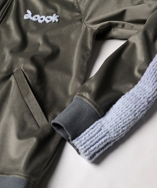 amok（アモク）の「KNIT TRACK JACKET（ジャージ・メンズ・グレー/ブラック・L/M/S）」の14枚目の写真