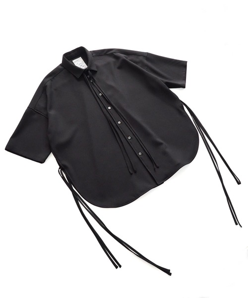 SHAREEF(シャリーフ)の「SIDE SLIT S/S SHIRTS(シャツ/ブラウス・メンズ・ブラック/グリーン/ホワイト系その他・1/2/3)」の17枚目の写真