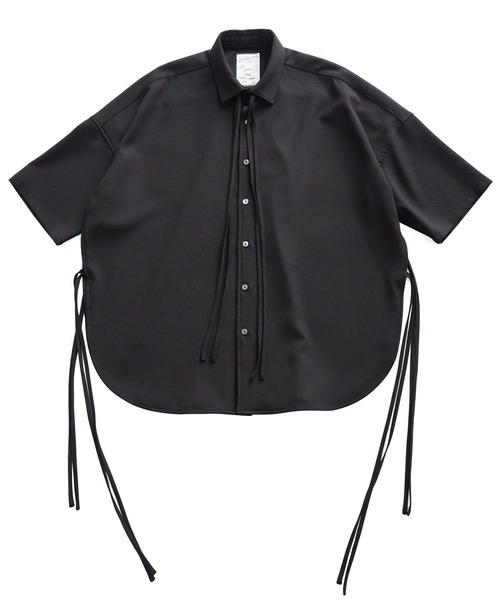 SHAREEF(シャリーフ)の「SIDE SLIT S/S SHIRTS(シャツ/ブラウス・メンズ・ブラック/グリーン/ホワイト系その他・1/2/3)」の13枚目の写真