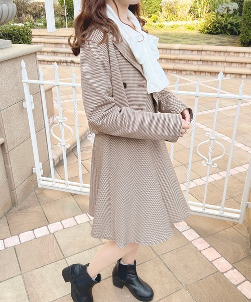 apres jour(アプレジュール)の「【セットアップ可能】ショートジャケット【ZOZOTOWN限定アイテム】(テーラードジャケット・レディース・ブラウン系その他/ベージュ/モカ/ベージュ系その他・フリー/X-LARGE)」の22枚目の写真