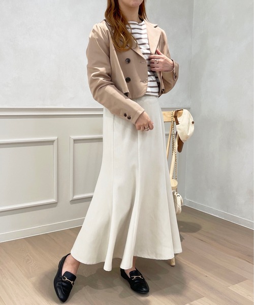 apres jour(アプレジュール)の「【セットアップ可能】ショートジャケット【ZOZOTOWN限定アイテム】(テーラードジャケット・レディース・ブラウン系その他/ベージュ/モカ/ベージュ系その他・フリー/X-LARGE)」の18枚目の写真