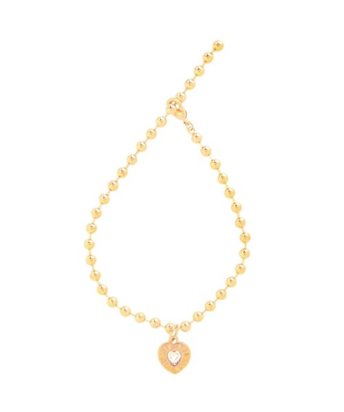 jouetie(ジュエティ)の「JOURNEY ハートボールチェーンブレスレット(ブレスレット・レディース・シルバー/ゴールド・FREE)」の3枚目の写真