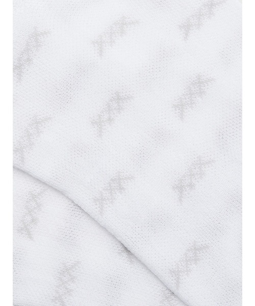 ZEGNA（ゼニア）の「Iconic Triple X コットン混紡 スニーカーソックス（ソックス/靴下・メンズ・ブラック/ホワイト・24-26cm (M)）」の4枚目の写真