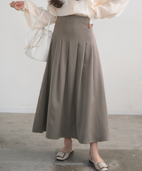 ハイウエストタックフレアスカート スカート Futier Land フューティアランド のファッション通販 Zozotown