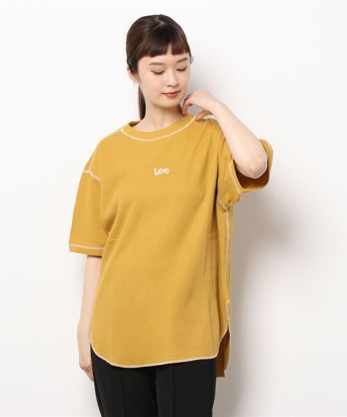 tシャツ Lee / HEAVY WAFFLE CREW レディース Ray BEAMS（レイ ビームス）Lee / HEAVY WAFFLE CREW（Tシャツ