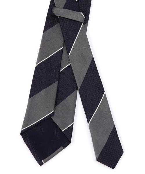 UNITED ARROWS(ユナイテッドアローズ)の「<Nicky(ニッキー)>2015SS GARZA ST TIE 3(ネクタイ・メンズ・ダークグレー/イエロー・フリー)」の3枚目の写真