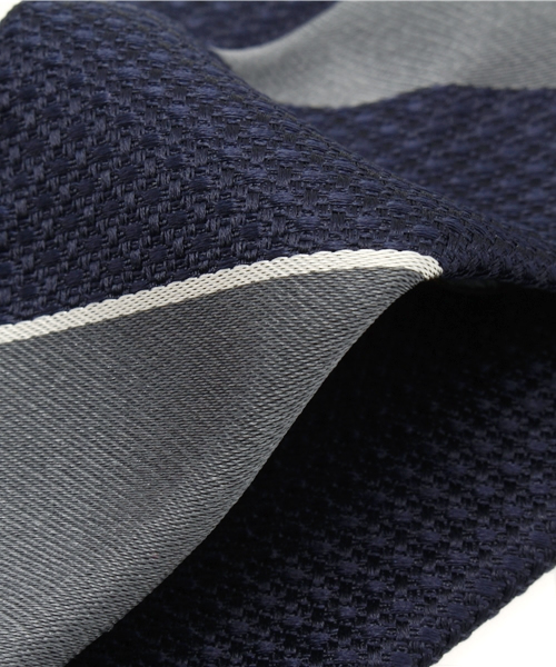 UNITED ARROWS(ユナイテッドアローズ)の「<Nicky(ニッキー)>2015SS GARZA ST TIE 3(ネクタイ・メンズ・ダークグレー/イエロー・フリー)」の6枚目の写真