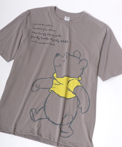 セール 22ss Disney ディズニー クマのプーさん 半袖tシャツ Tシャツ カットソー Disney ディズニー のファッション通販 Zozotown