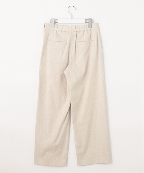 J.PRESS(ジェイプレス)の「【洗える】リネンセルロースストレッチ パンツ(その他パンツ・レディース・ベージュ系/ネイビー系・T17/T15/T13)」の12枚目の写真