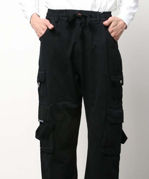 CORPUS TOKYO(コーパス トーキョー)の「Lazy Tokyo カーゴジョガーパンツ(カーゴパンツ・メンズ・ブラック/ベージュ/グリーン・1/2/4/3)」の4枚目の写真