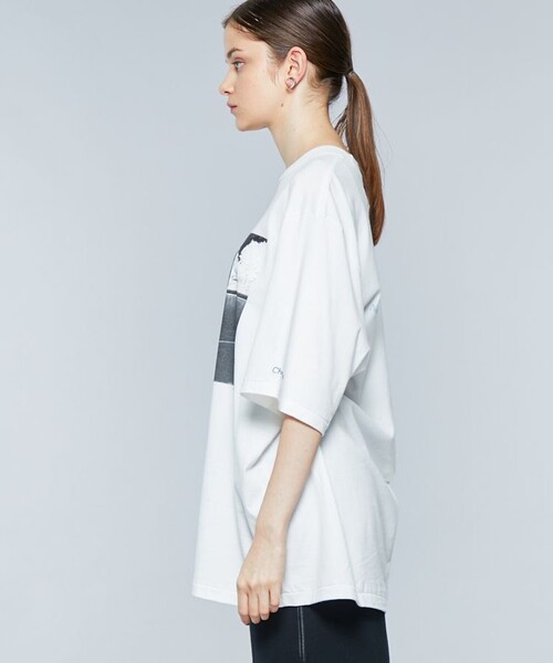 JANESMITH(ジェーンスミス)の「【JANE SMITH(ジェーンスミス)】PIER62ショートスリーブTシャツ 22SCT-#133S-SN(Tシャツ/カットソー・レディース・ホワイト/ブラック・SMALL)」の3枚目の写真
