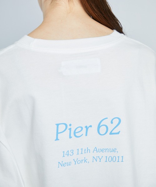JANESMITH(ジェーンスミス)の「【JANE SMITH(ジェーンスミス)】PIER62ショートスリーブTシャツ 22SCT-#133S-SN(Tシャツ/カットソー・レディース・ホワイト/ブラック・SMALL)」の10枚目の写真