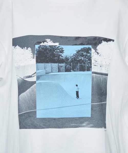 JANESMITH(ジェーンスミス)の「【JANE SMITH(ジェーンスミス)】PIER62ショートスリーブTシャツ 22SCT-#133S-SN(Tシャツ/カットソー・レディース・ホワイト/ブラック・SMALL)」の9枚目の写真