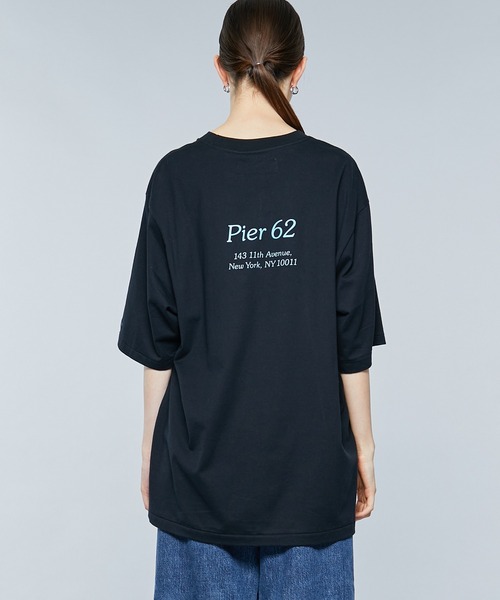 JANESMITH(ジェーンスミス)の「【JANE SMITH(ジェーンスミス)】PIER62ショートスリーブTシャツ 22SCT-#133S-SN(Tシャツ/カットソー・レディース・ホワイト/ブラック・SMALL)」の19枚目の写真