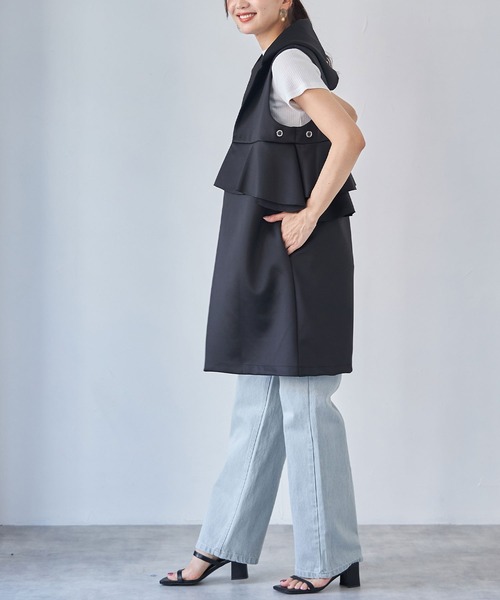 each（イーチ）の「カラーデニム【ボーイフレンド】（デニムパンツ・レディース・ライトグレー/サックスブルー・SMALL/MEDIUM）」の12枚目の写真