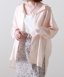 テンセルライクシャツ