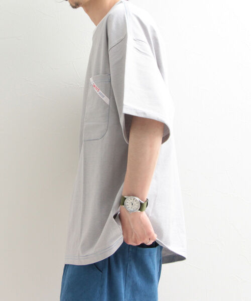 SMITH'S（スミス）の「【SMITH'S AMERICAN／スミス アメリカン】ポケット ショートスリーブTシャツ ポケT（Tシャツ/カットソー・メンズ・ホワイト/ホワイト系その他4/グレー/ブラック系その他3・SMALL/MEDIUM/LARGE）」の12枚目の写真