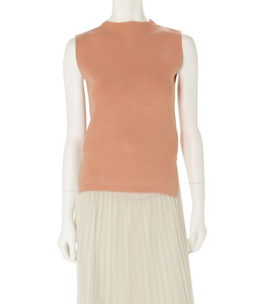 MERCURYDUO（マーキュリーデュオ）の「片畔ボトルネックニット（ニット/セーター・レディース・ライトグレー/ブラック/オフホワイト/オレンジ/グリーン・FREE）」の22枚目の写真