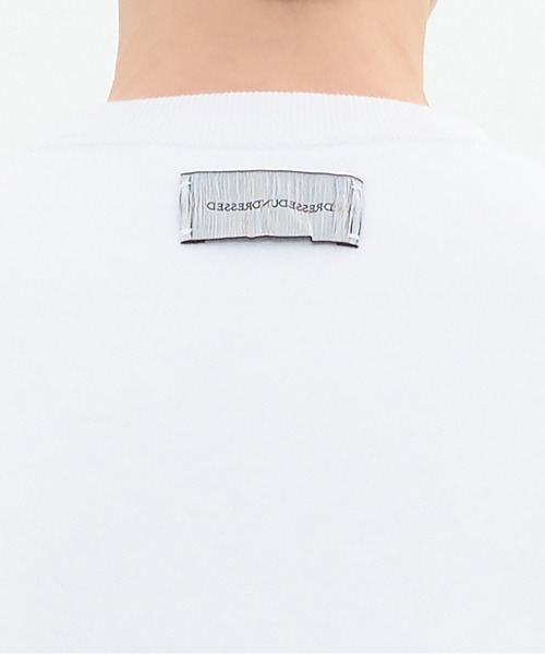 DRESSEDUNDRESSED（ドレスドアンドレスド）の「Inside Out Oversized Sweatshirt（スウェット・メンズ・ホワイト/ブラック・4/2/3）」の8枚目の写真