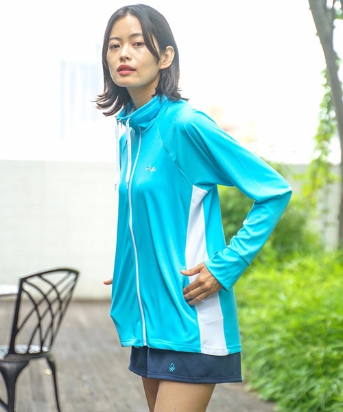 FILA:フィラ】レディーススムースラッシュガード 水陸両用（ラッシュ